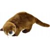 Leantoys Pluszowa Maskotka Przytulanka Wydra Brązowa 37cm