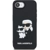 Karl Lagerfeld 3D Rubber Karl and Choupette Case Aizsargapvalks priekš Apple iPhone 16e