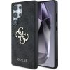 Guess HC 4G PU Big Logo Case Aizsargapvalks priekš Samsung Galaxy S25 Ultra