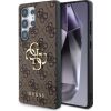 Guess HC 4G PU Big Logo Case Aizsargapvalks priekš Samsung Galaxy S25 Ultra