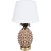Table lamp ANANAS H45cm, brown