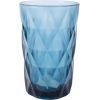 Drinking glass high CORAL 350ml, blue