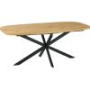 Dining table RAMONA 180/220x90xH75cm, light wood