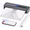 Pārnēsājams A4 termoprinteris bez tintes Bluetooth Ios/Android / Phomemo / M832 / Pelēks