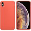 Evelatus Apple  iPhone Xs Soft Premium Soft Touch Silicone Case Nectarine