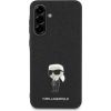 Karl Lagerfeld Fixed Glitter Ikonik Logo Metal Pin Case Чехол для Samsung Galaxy A36 5G