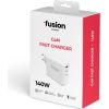 Fusion Energy lādētājs 2 x USB-C | USB-A | 140W | 3A balts (saderīgs ar Macbook | Dell | HP | ASUS)