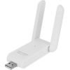 Двухдиапазонный беспроводной адаптер Wi-Fi Fusion (2,4 ГГц | 5 ГГц| USB 2.0, беспроводная связь, 600 Мбит|с, IEEE 802.11b|g|n|a|ac) белый