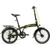 Saliekamais velosipēds Bisan 20 FX3500 TRN (PR10010406) melns/dzeltens