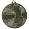 Victoria Sport Medal złoty stalowy - Pływanie z grawerowaniem na laminacie