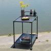 Тележка сервировочная MAGIC 88x44xH80см, тёмно-серая