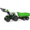 Traktors Worxx Deutz Fahr ar piekabi 76 cm (kastē) Lena Čehija L04617