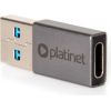 Platinet адаптер USB-A - USB-C (45922)