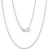 Sudraba ķēdīte Tauvas (Rope) 1,1 mm #2400057, Sudrabs 925°, garums: 45 cm, 2.2 gr.