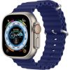 Dux Ducis   Strap Watch Strap 8 / 7 / 6 / 5 / 4 / 3 / 2 / SE (41 / 40 / 38mm) Silicone Band Bracelet Navy Blue