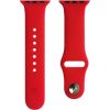 Evelatus   Apple Watch 42/44/45mm Silicone Loop Watch Straps (S/M 110mm) Red