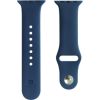Evelatus   Apple Watch 42/44/45mm Silicone Loop Watch Straps (S/M 110mm) Blue