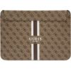 Guess   PU 4G Printed Stripes Computer Sleeve 16 Brown