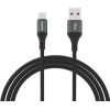 Dudao   Dudao L3ST USB-A - USB-C 5A Cable 1.2m Braided - Black