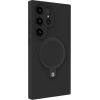 Evelatus Samsung  Galaxy S25 Ultra Premium Magnetic with Stand Soft Touch Silicone Case Black