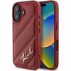 Karl Lagerfeld Apple  iPhone 16 hardcase Quilted Signature Red