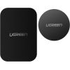 Ugreen   Ugreen LP123 60410 round/rectangular metal plates for magnetic phone holders - black (2 pcs) Black