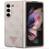 Guess Samsung  Galaxy Z Fold 5 PU Leather Triangle Case Pink