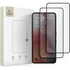 Tempered glass Tech-Protect Glass Fit+ 2-Pack Nothing Phone 3a/3a Pro black