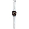Karl Lagerfeld   Karl Lagerfeld 3D Rubber Karl Head strap for Apple Watch 38/40/41mm - white