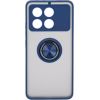 iLike Xiaomi  Poco X6 Pro Hybrid Case With Ring Dark Blue