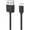 USAMS Apple  IP6SUSBJG01 Universal Durable U-Gee USB to Lightning Data&Charger Cable 1m Black