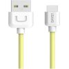 USAMS Apple  US-SJ097 U-Turn Durable TPE Universal Lightning to USB Data&Fast 2A Charger Cable 1m Yellow