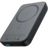 Joyroom   JR-W020 20W Mini magnetic wireless power bank 10000mAh Black With USB to Type-C 0.25m Cable Black