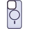 Evelatus Apple  iPhone 14 Pro Max Hybrid Case With MagSafe PC+TPU Deep Purple