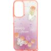 iLike Samsung  Galaxy A15 EPOXY CARTOON COVER Light Pink