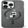 Karl Lagerfeld Apple  iPhone 11 / Xr 6.1 hardcase Karl&Choupette Glitter MagSafe Black