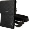 Karl Lagerfeld Universal  Saffiano Monogram Wallet Phone Bag Black