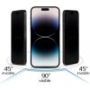 iLike Apple  IPHONE 15 PRO TEMPERED PRIVACY GLASS Black