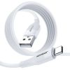 Joyroom   USB cable - USB Type C for charging / data transmission 3A 1m White