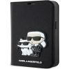 Karl Lagerfeld Apple  iPhone 14 Pro 6.1 Saffiano Karl&Choupette bookcase Black