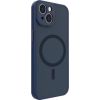 Evelatus Apple  iPhone 14 Hybird Case Whith Magsafe and Camera Protection PC+TPU Blue