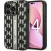 Karl Lagerfeld Apple  iPhone 14 Pro Max 6.7 Monogram Stripe Grey