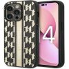Karl Lagerfeld Apple  iPhone 14 Pro Max 6.7 Monogram Stripe Brown
