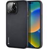 Dux Ducis Apple  iPhone 14 Pro Max Fino case cover made of nylon material Black