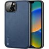Dux Ducis Apple  iPhone 14 Fino case cover nylon-covered Blue
