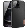 Dux Ducis Apple  Phone 13 Pro Fino case covered with nylon material Black