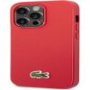 Lacoste Apple  Phone 14 Pro Iconic Petit Pique Logo Case Red