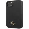 Guess Apple  iPhone 13 Silicone Metal Logo Case Black