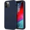 Guess Apple  iPhone 12 Pro Max 6.7'' Vintage Silicone Cover Blue