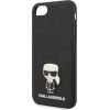 Karl Lagerfeld   iPhone 7/8/SE Saffiano Iconic Cover Black